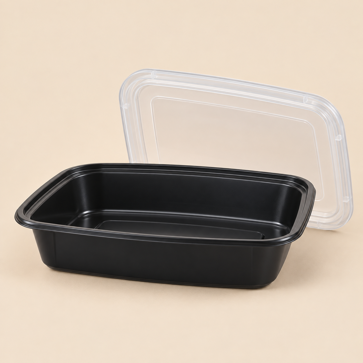 12oz RECTANGULAR CONTAINER. COMBO - 150CT — product mockup