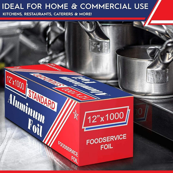 ALUMINUM FOIL STD 12X1000