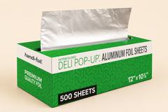 POP FOIL SHEET 12' 500 CT.
