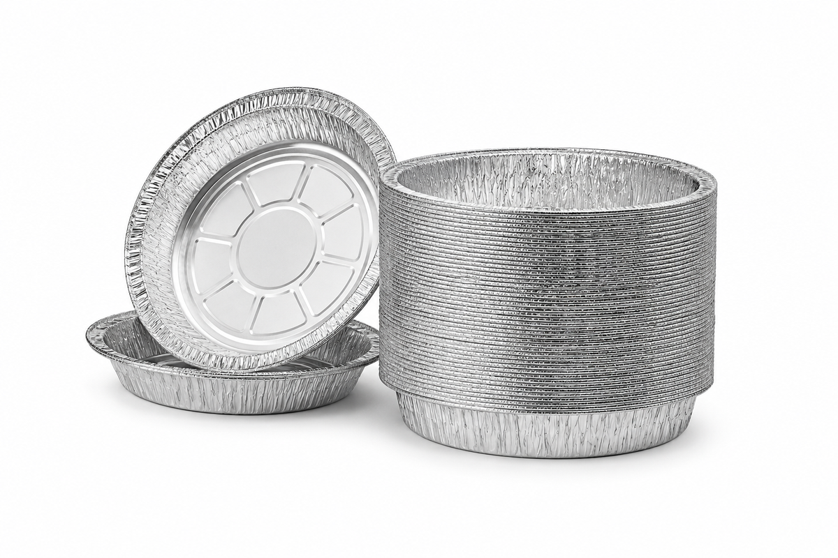 7 INCH ROUND ALUM CONT 500CT
