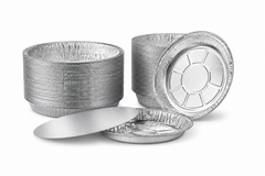 8 INCH ROUND ALUM CONT 500CT