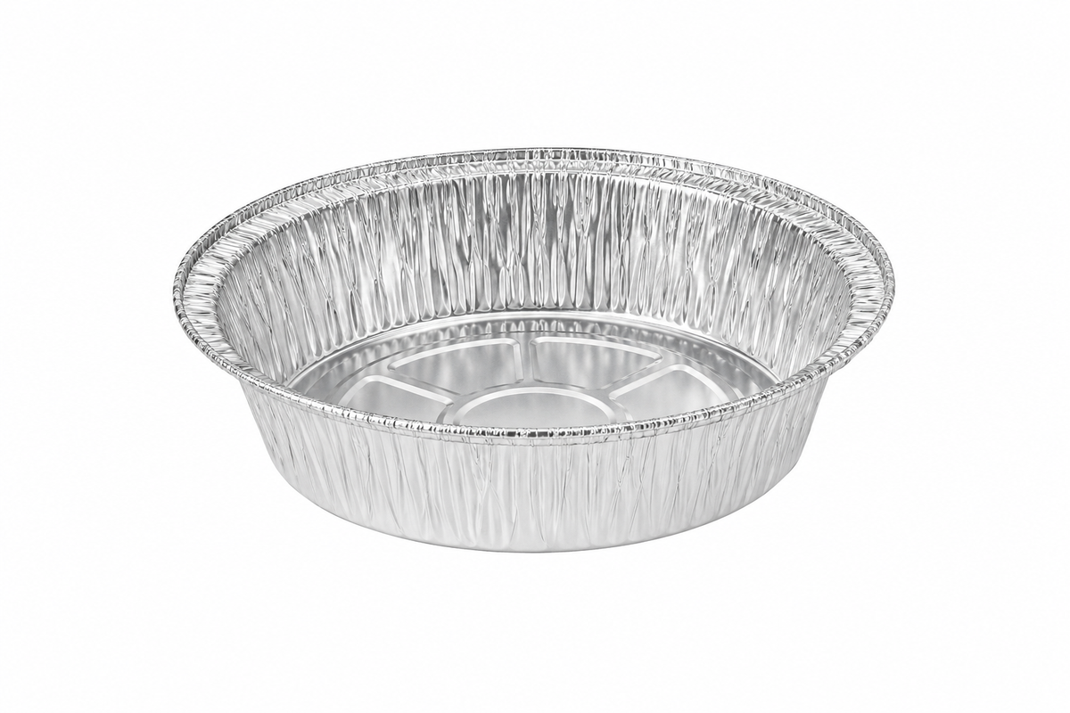 9' INCH ROUND ALUM CONT 500CT