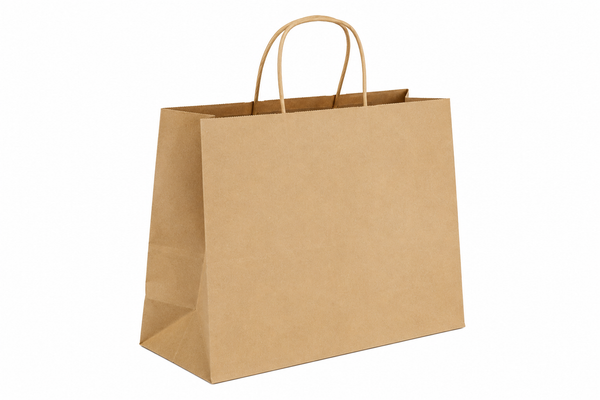 # 1/2  BROWN  PAPER BAG - 500CT  - IMP