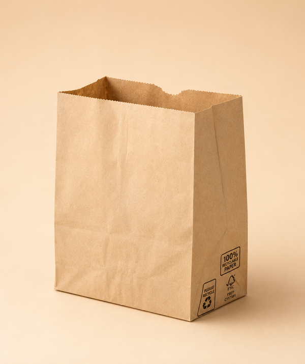 # 1/2 BROWN PAPER BAGS 500 CT.