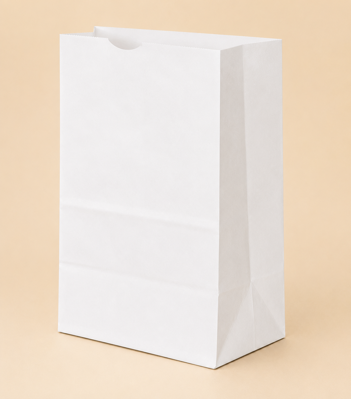 # 8  WHITE PAPER BAGS 500 CT.