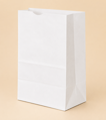 # 8  WHITE PAPER BAGS 500 CT.