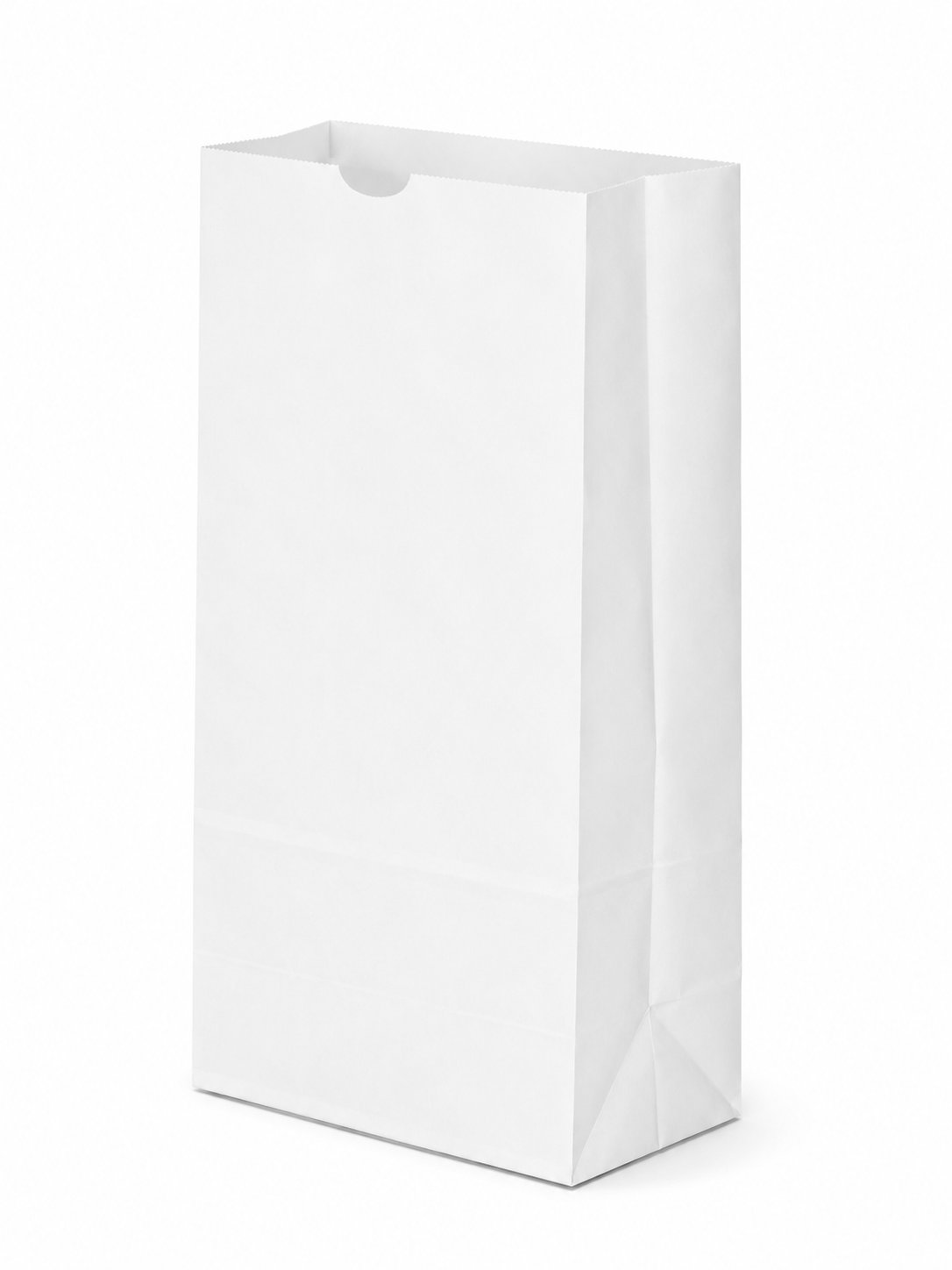 #12 WHITE PAPER BAGS 500CT - IMP