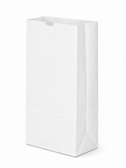 #12 WHITE PAPER BAGS 500CT - IMP