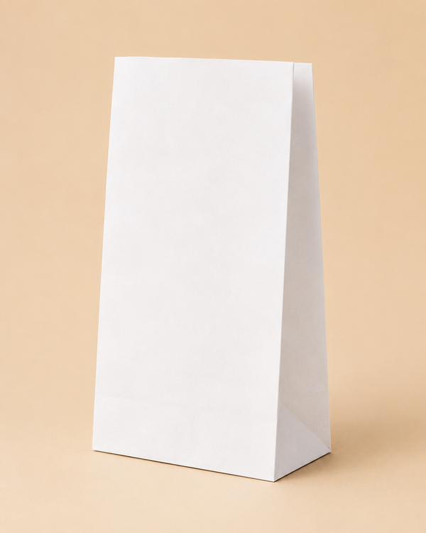 #16 LB WHITE PAPER BAGS - 500CT