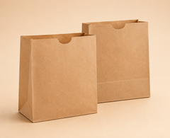 # 2 BROWN PAPER BAG-500CT - IMP