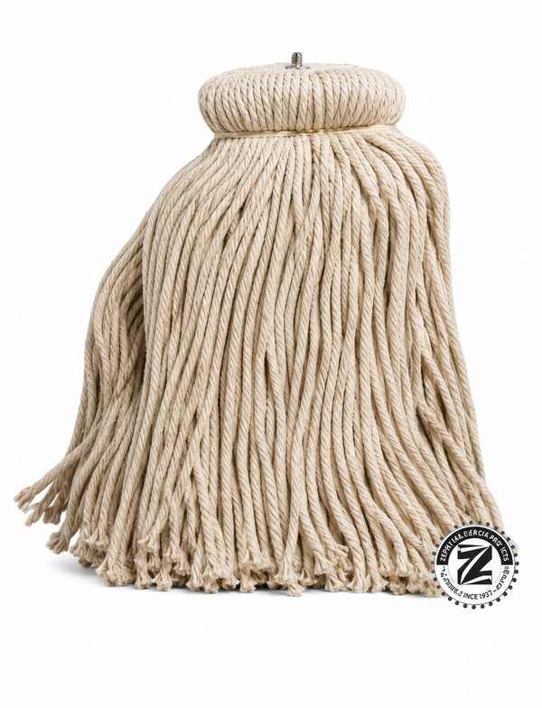 24oz SCREWFLAT MOP HEAD 4-PLY COTTON - ZEPHYR