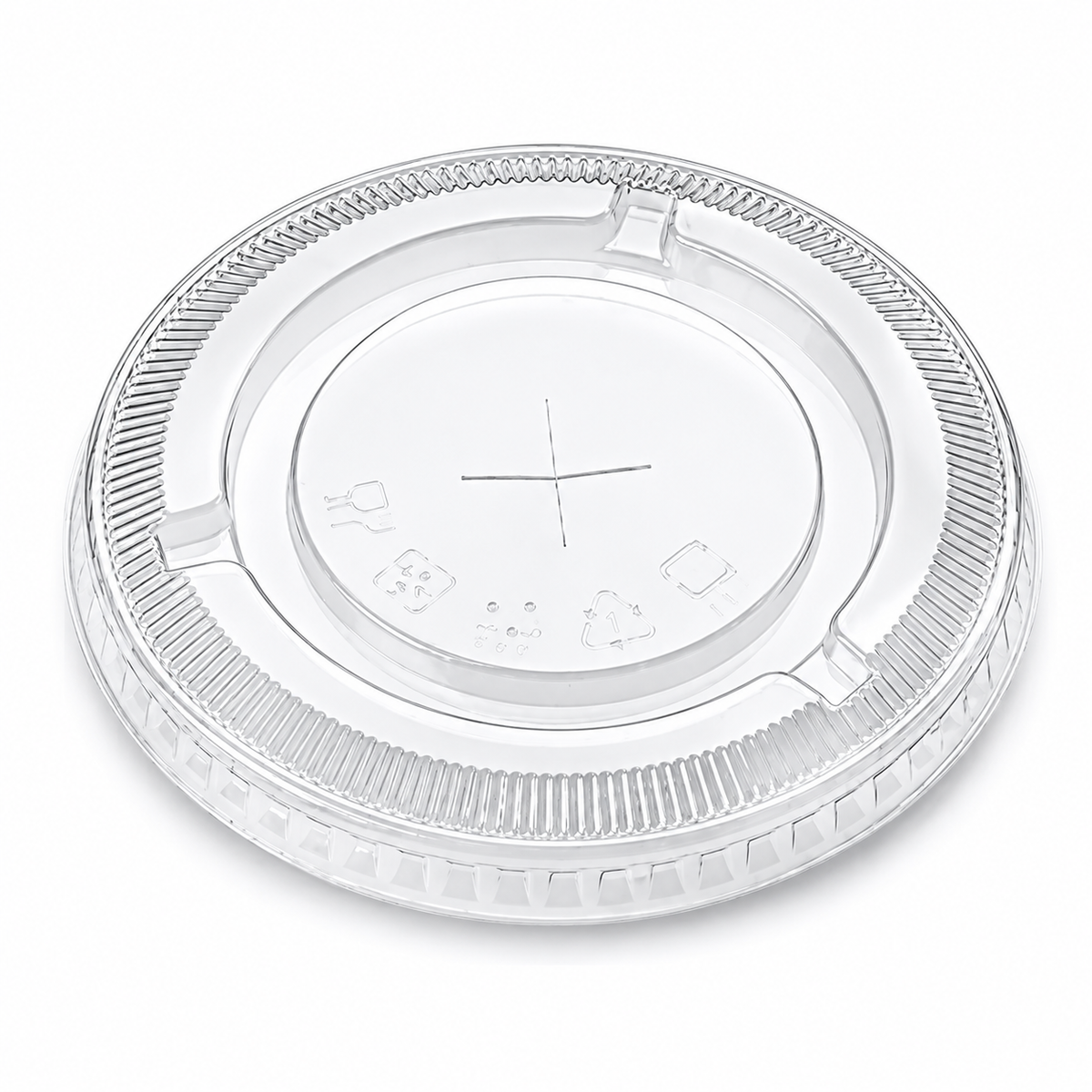 44oz FLAT STRAW SLOT LID 1000CT
