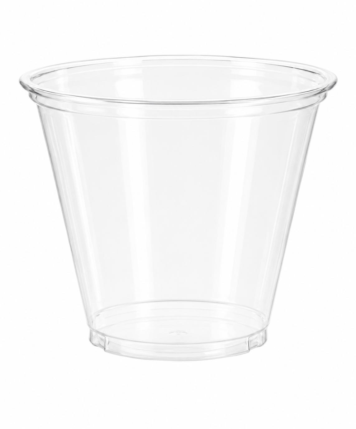 9oz CLEAR PET SQUART CUP - 1000ct