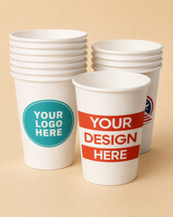 12oz COFFEE CUPS PRINTED - 500CT