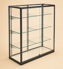 DISPLAY COUNTER - 2 48 X 36H X 12 WITH LED