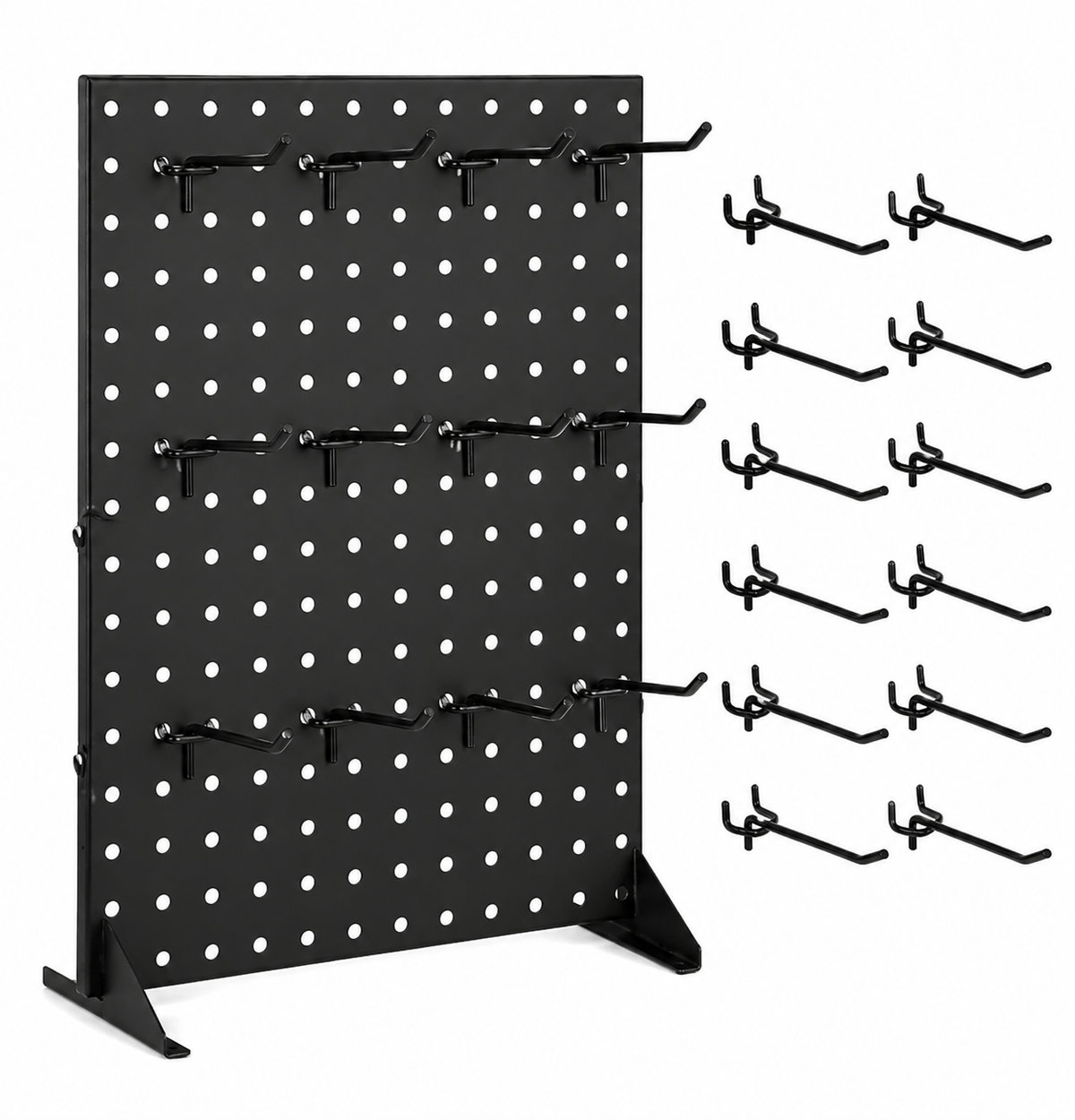 PILLS DISPLAY   WITH 12 METAL HOOKS