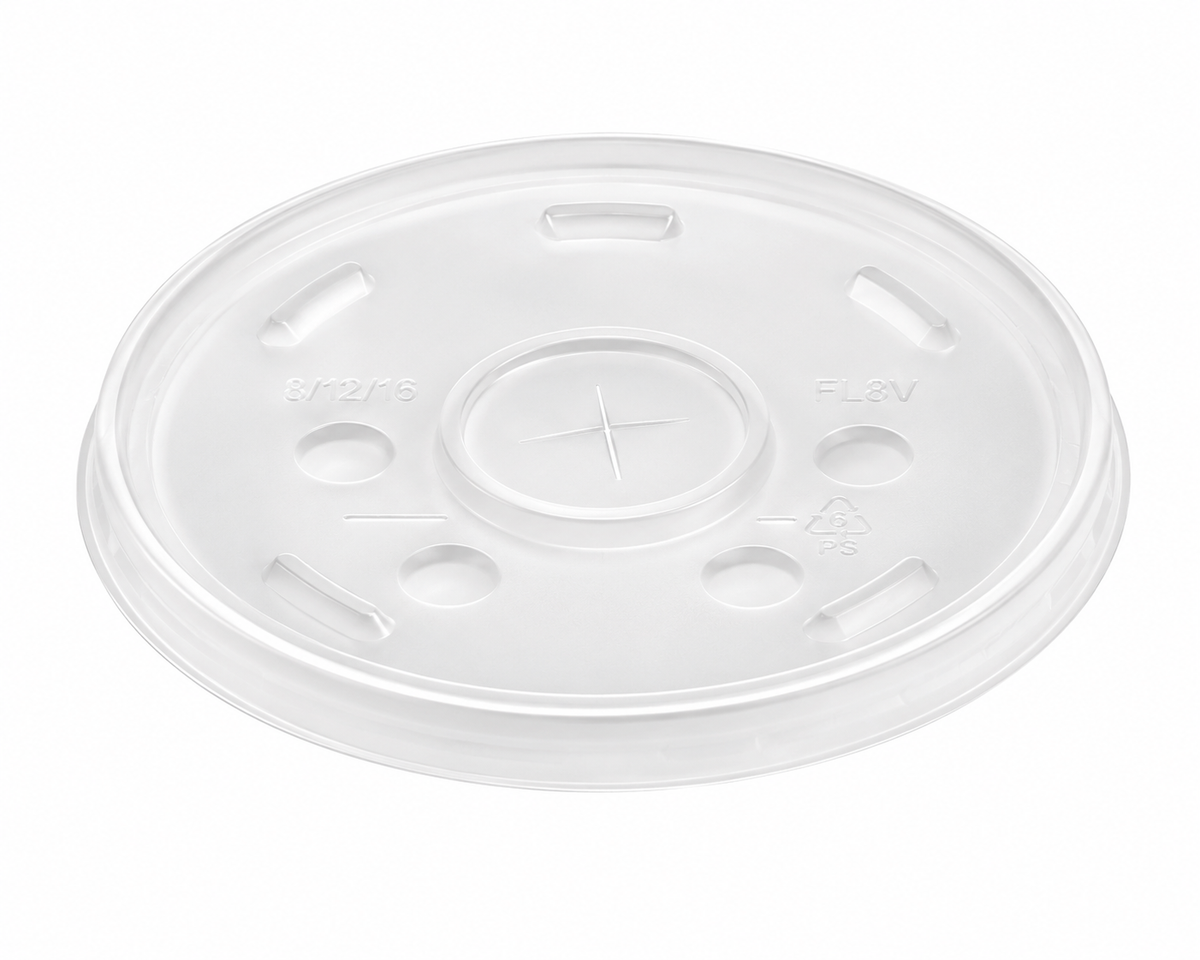 FL8V 8-12-16oz FOAM CONT. LIDS - 1000CT