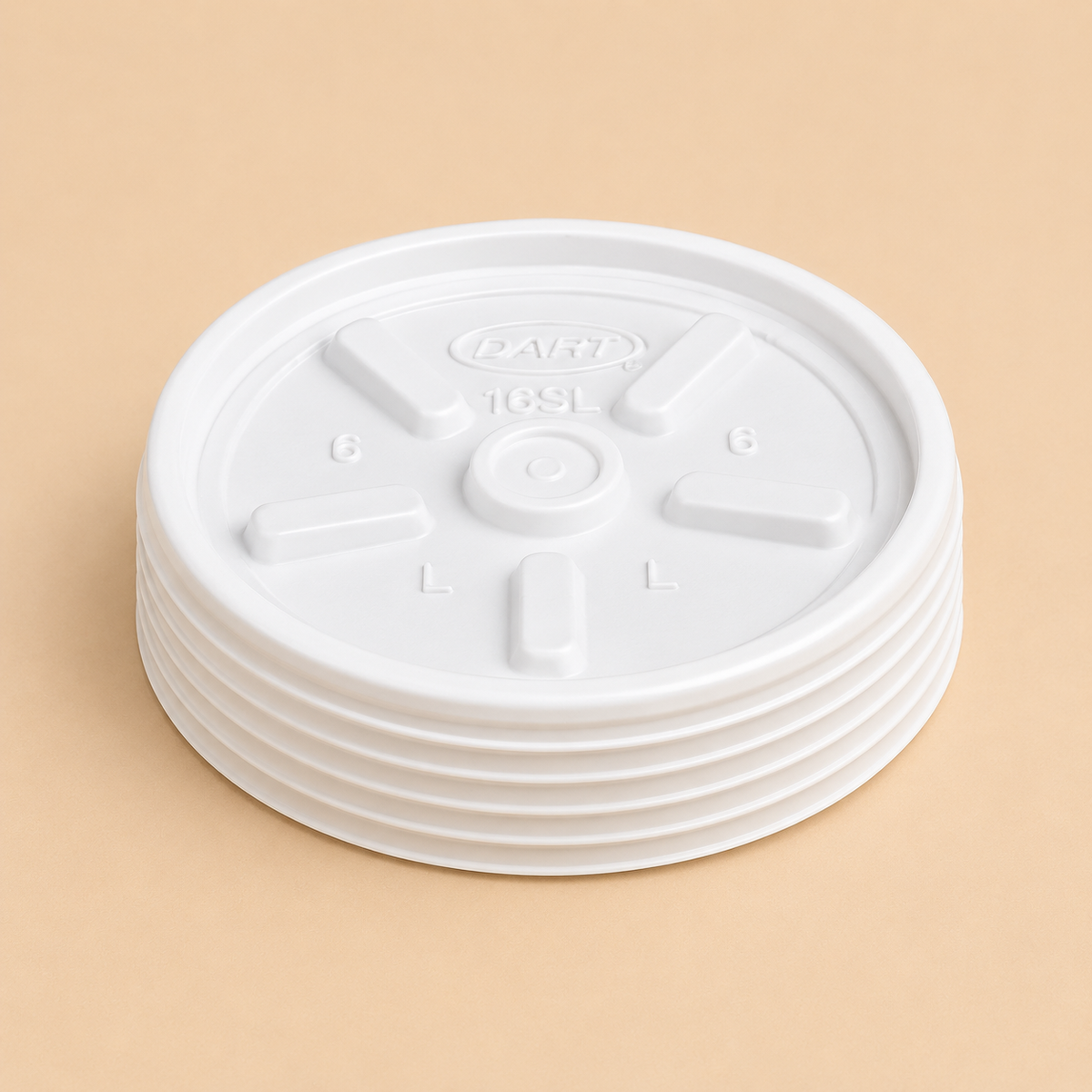 6oz  FOAM  CUPS LIDS  1000CT.