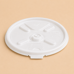 WHITE SNAP TAB LIDS DT18B - 1000CT
