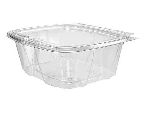 16oz TAMPER PROOF HINDGED LID CONTAINER 200CT