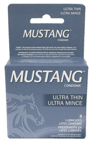 MUSTANG ULTRA THIN GRAY  12CT