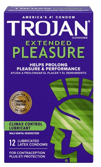 TROJAN PLEASURE PACK 3CT  NO RETURN / NO EXCHANGE
