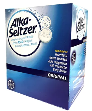 ALKA SELTZER ORIGINAL 25/2 PACK (C-878) - NO RETURN / NO EXCHANGE
