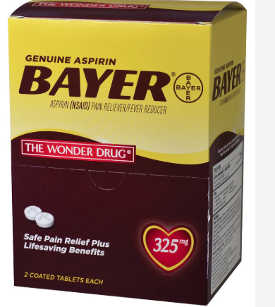 BAYER - 25 POUCHES (2 CAP) - (NO EXCHANGE / NO RETURN )
