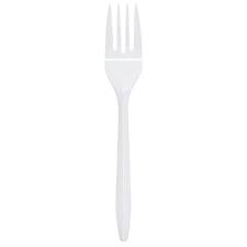 FORK MEDIUM 1000 CT.(WHITE)