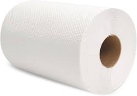 HARD WOUND WHITE 8'' ROLL 12CT/350FT
