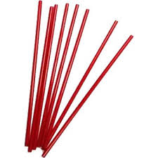 7' RED COFFEE STIRRER - 1000CT