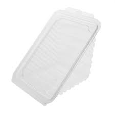 13.250' X 3.560' X 3.520   CLEAR HINGED SANDWICH WEDGE  - 250CT