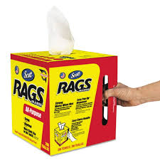 SCOTT RAGS IN A BOX POP UP 10 * 13 WHITE - 200SH