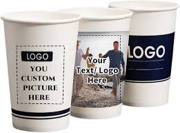 12 oz DOUBLE WALL COFFEE CUPS PRINTED -500 CT