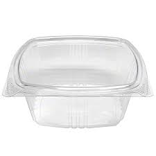 16 oz R PET CLEAR HINGED LID DELI CONT. RPTHLD16 - 200CT