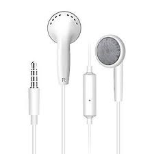 HD WHITE   EARPHONES 20PCS