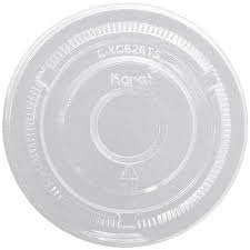 12-24oz PET FLAT LIDS NO HOLE  1000CT