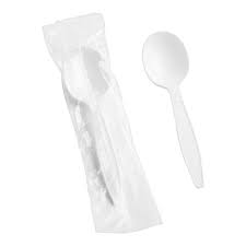 WHITE INDV. WRAPPED SPOON-HD  1000CT