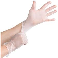 VINYL GLOVES MEDIUM 100 CT.  (NO EXCHANGE / NO RETURN )
