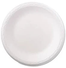 9'    WHITE FOAM PLATE   500CT