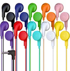 HD BLUE  EARPHONES 20PCS