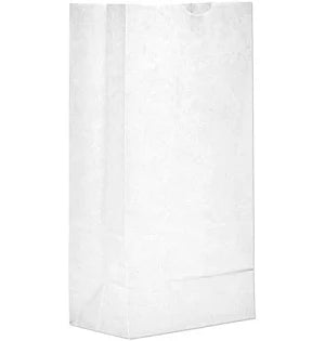 # 2 WHITE PAPER BAGS 500CT  - IMP
