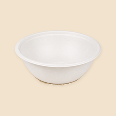 6oz BOWL BIO DEGRADABLE  -  2000CT — full product view on beige background