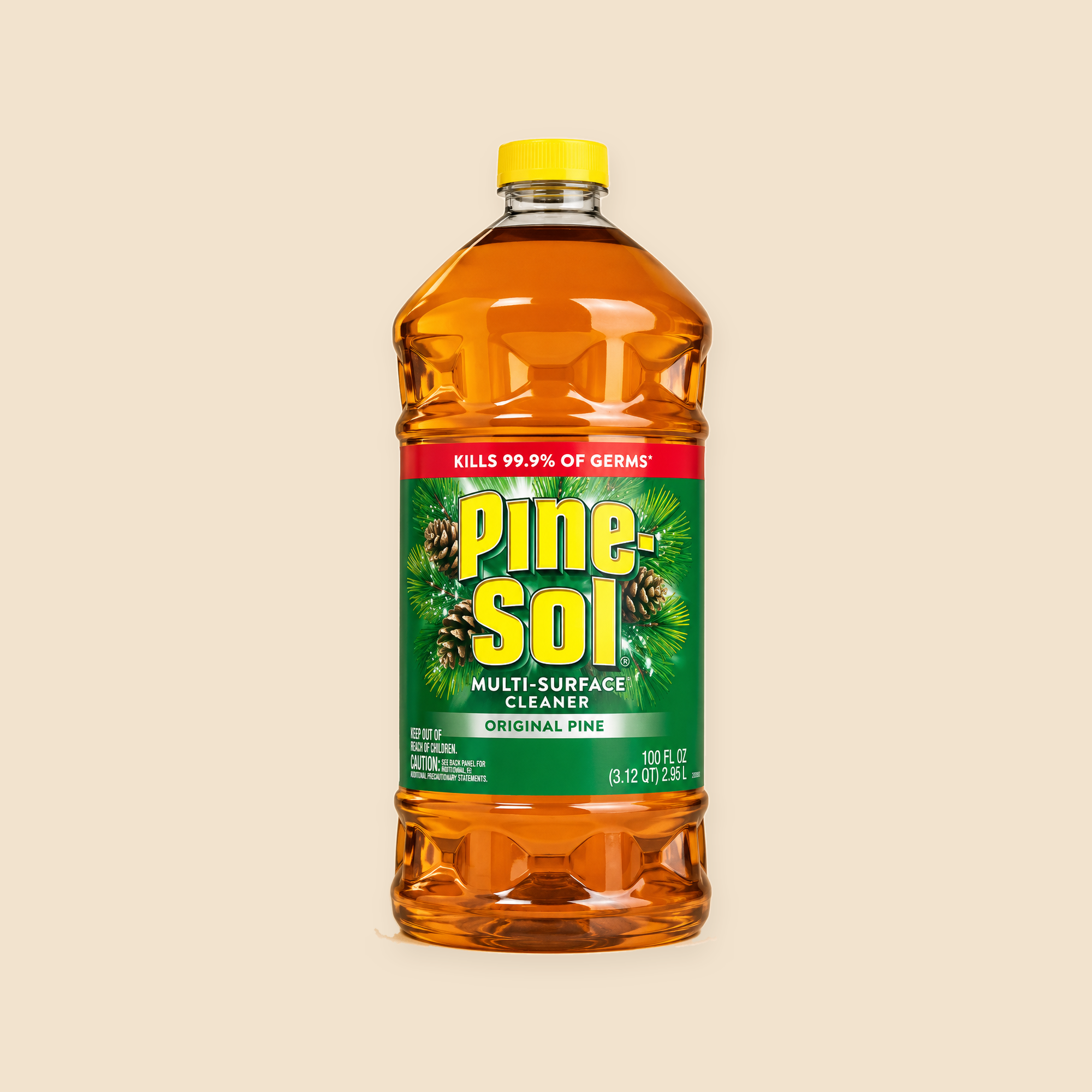 PINE SOL MULTI-SURFACER SINGLE PACK -100 FLoz — full product view on beige background