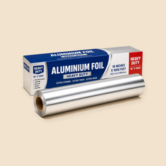 ALUMINIUM FOIL  HD 18X1000 — full product view on beige background