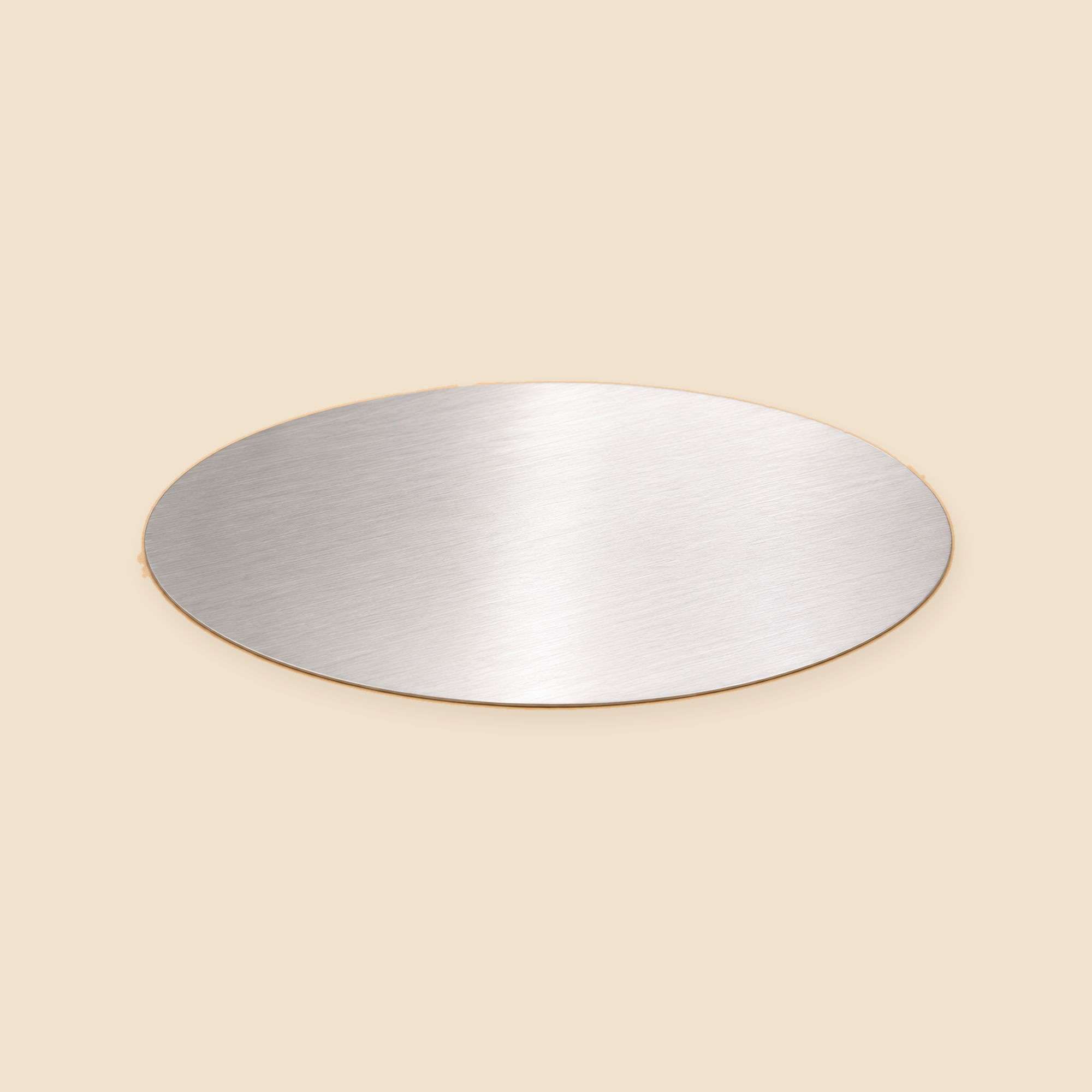 8 INCH ALUM BOARD LIDS 500CT — full product view on beige background