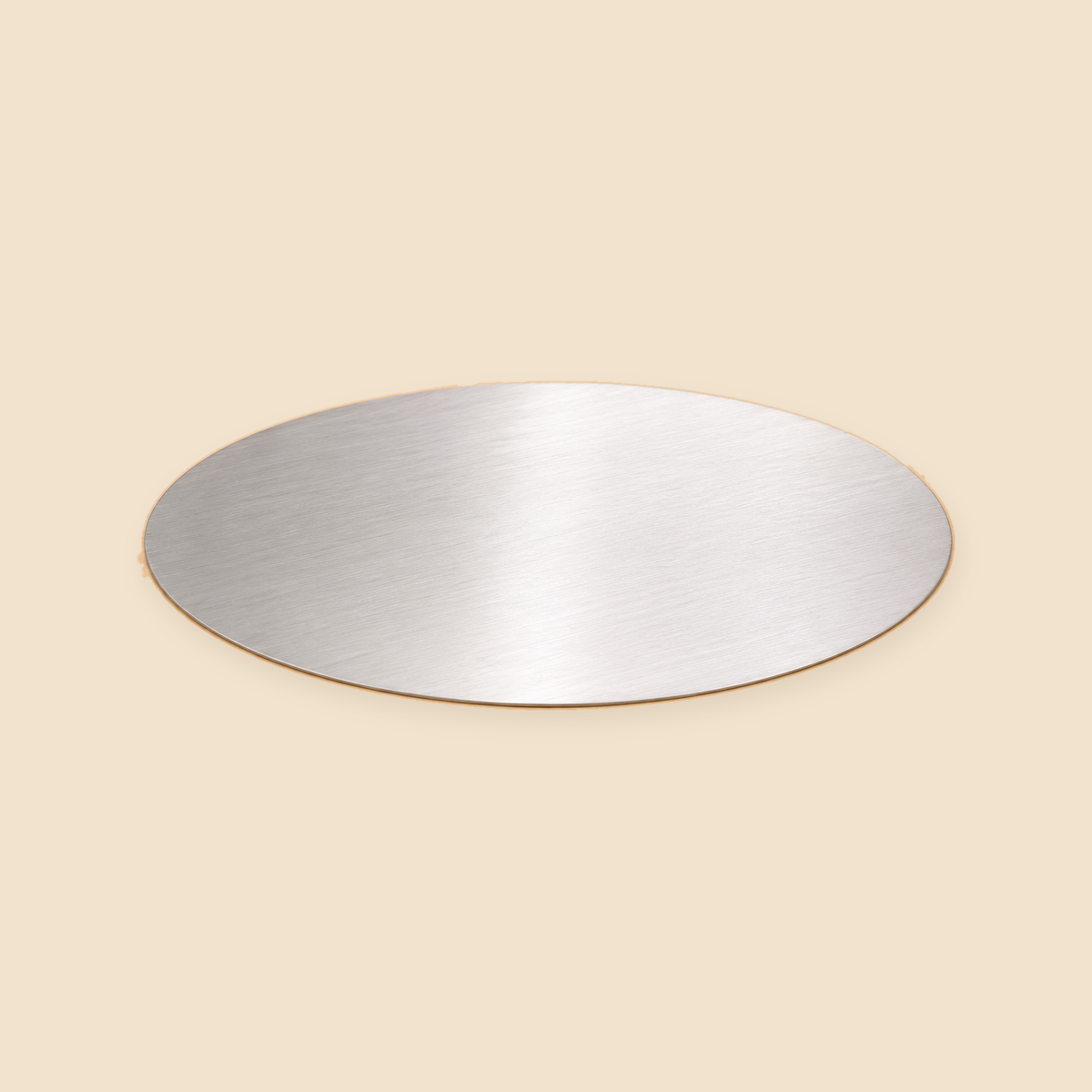 8 INCH ALUM BOARD LIDS 500CT — full product view on beige background