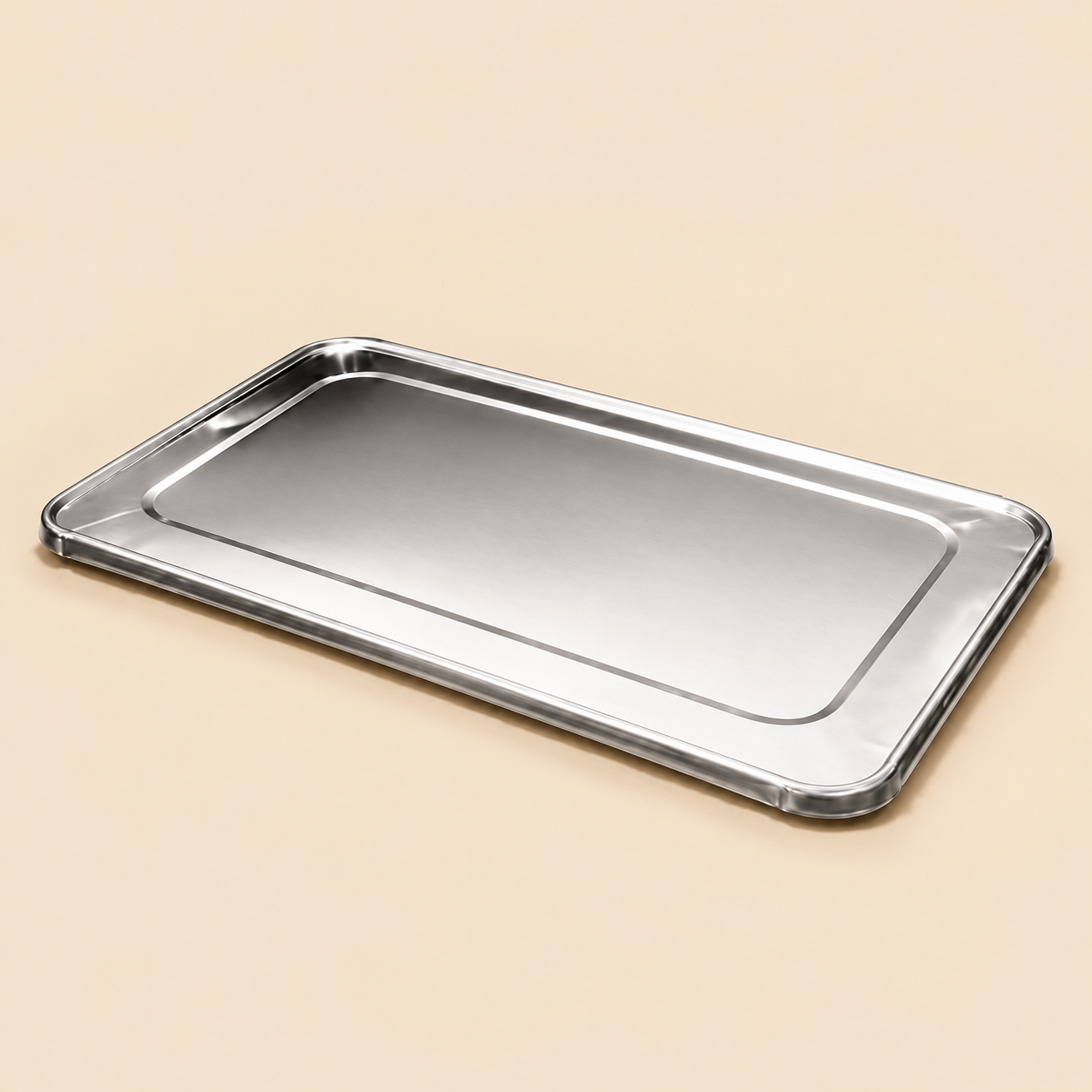 FULL STEAM TABLE PAN LID 50CT — beige studio product photo