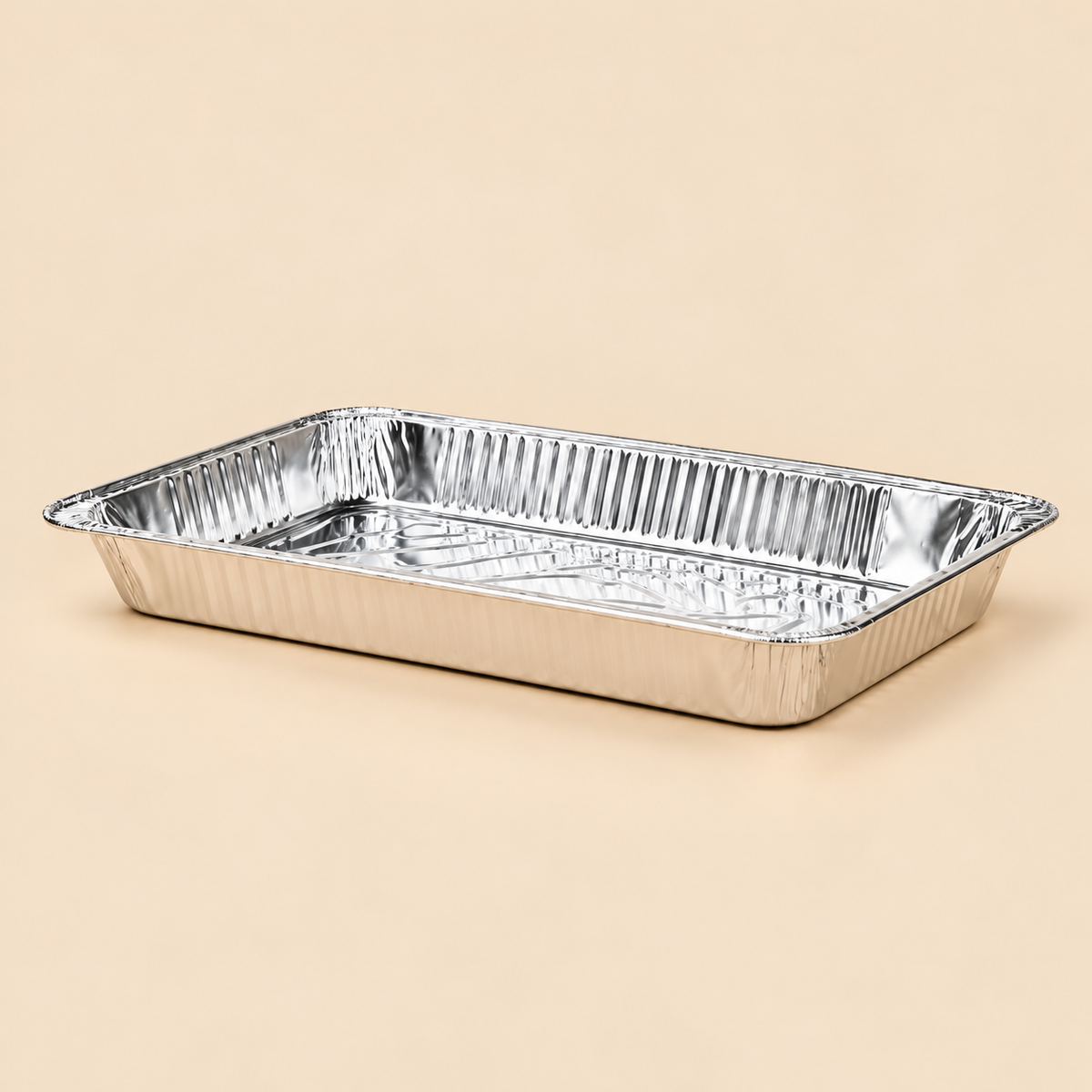 FULL STEAM TABLE PAN SHALLOW - 50CT — beige studio product photo