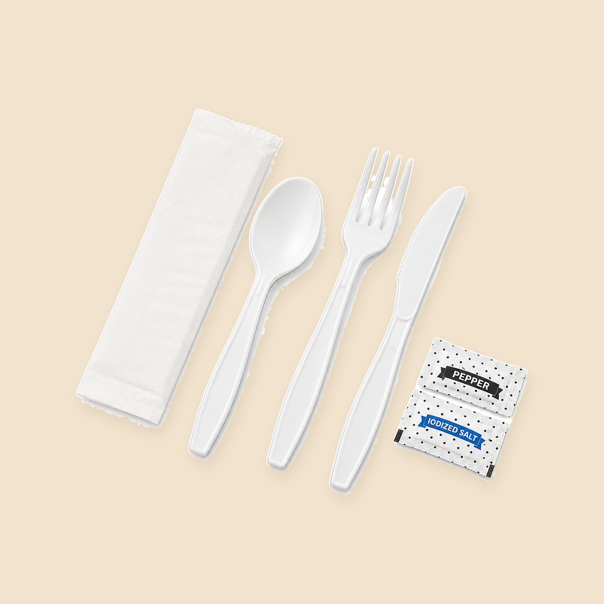 PICNIC PACK MEDIUM 250 CT. — full product view on beige background